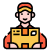 delivery man icon