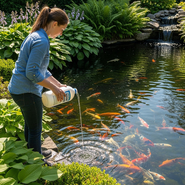 The Importance of Adding Dechlorinator to Your Koi Pond