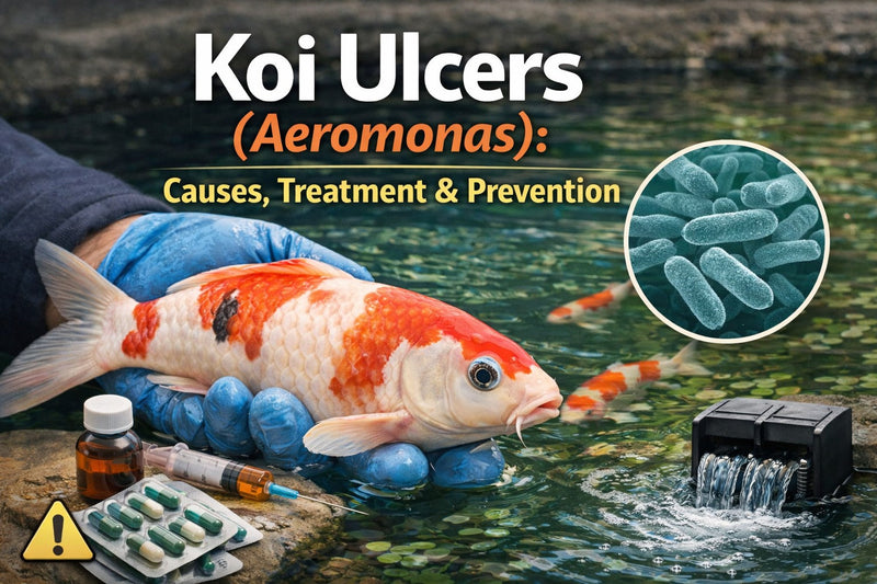 Koi Ulcers (Aeromonas): Causes, Treatment & Prevention